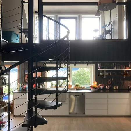 Villa House By The Fjord In